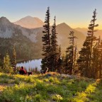 7.25.21 Crystal Lakes: Sourdough Sunset